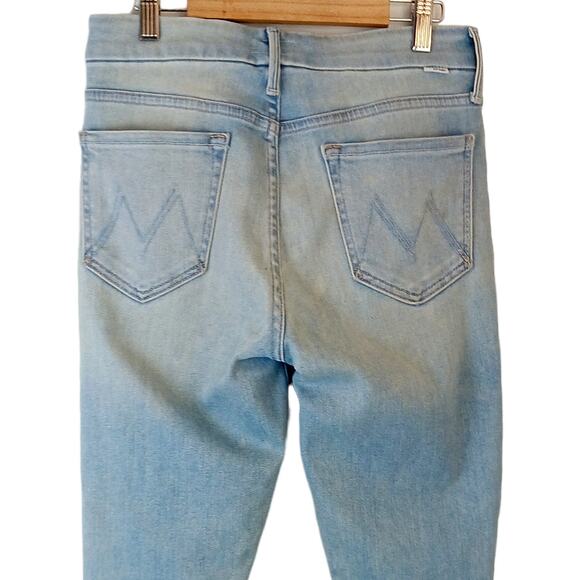 Mother SZ 27 The Looker Crop Swimming Pool Sunday $228 - Picture 6 of 8